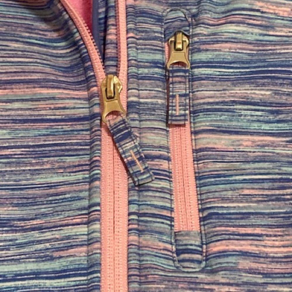 Women’s Full Zip Hooded Pink Purple Jacket by Free Country Athleisure Activewear - Picture 6 of 12